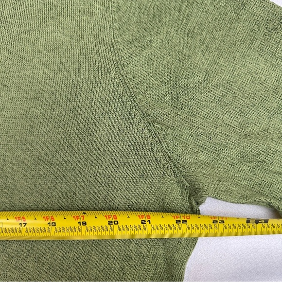 Eileen Fisher Linen/Cotton Button Cardigan Sweater Office Layer - Picture 7 of 8